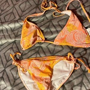 2 piece old navy bathing suit.